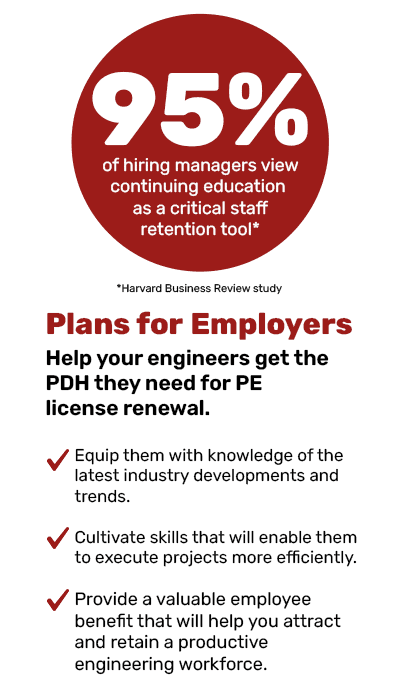 PDH for Employers PDH Plans for Employers